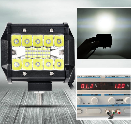 Set 2 x Proiectoare auto 20LED, 4 inch, 120W/set, 12/24V, 6000K