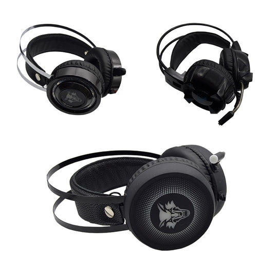 Casti Gaming Pro Bass, microfon, LED, diverse modele