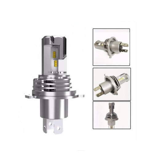 Set 2 x Lampa LED M3, H4, 55W, 8000 lumeni, 2 faze, 9/32V, 6500K