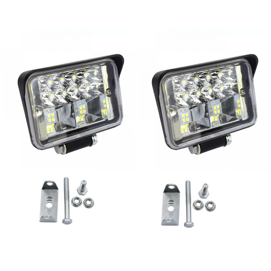 Set 2 Proiectoare LED, 108W/set, 9/32V, 18LED