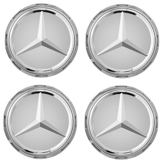 Set 4 Capace jante cu sigla Mercedes Benz, AMG, 75mm
