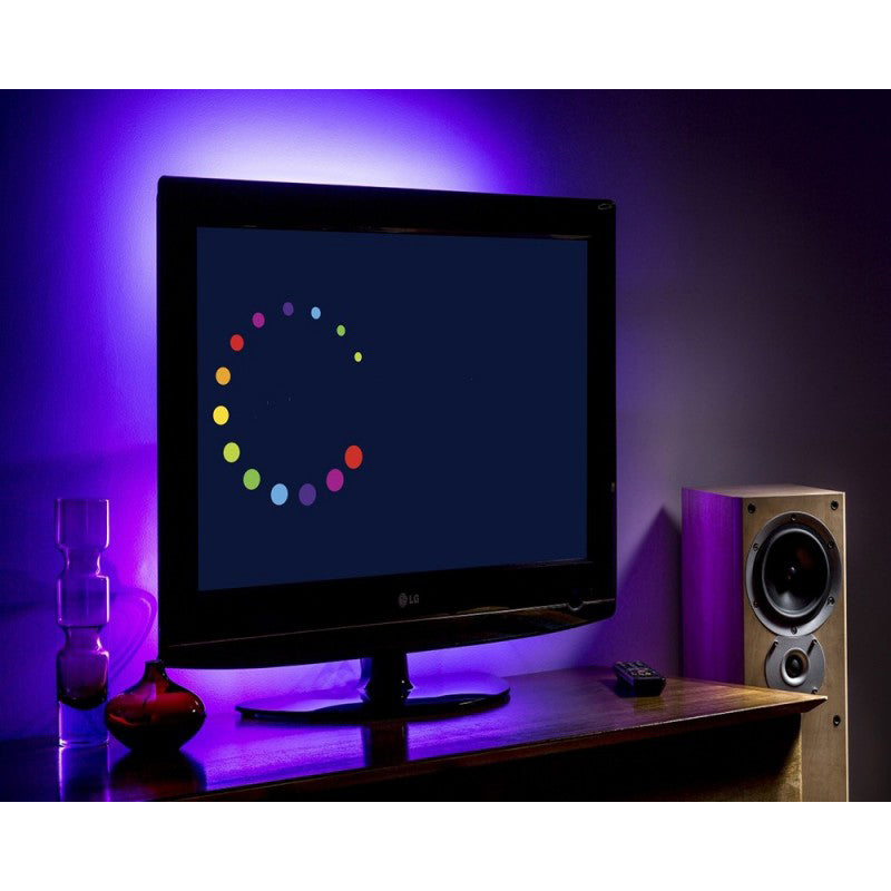 Banda LED RGB, iluminare fundal TV, telecomanda, 3m