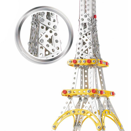 Set de constructie pentru copii, Turn Eiffel, 447 piese