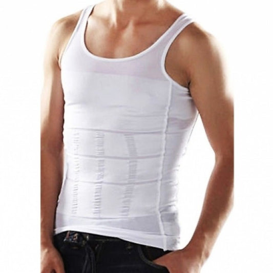 Maieu modelator pentru barbati, alb, diverse marimi