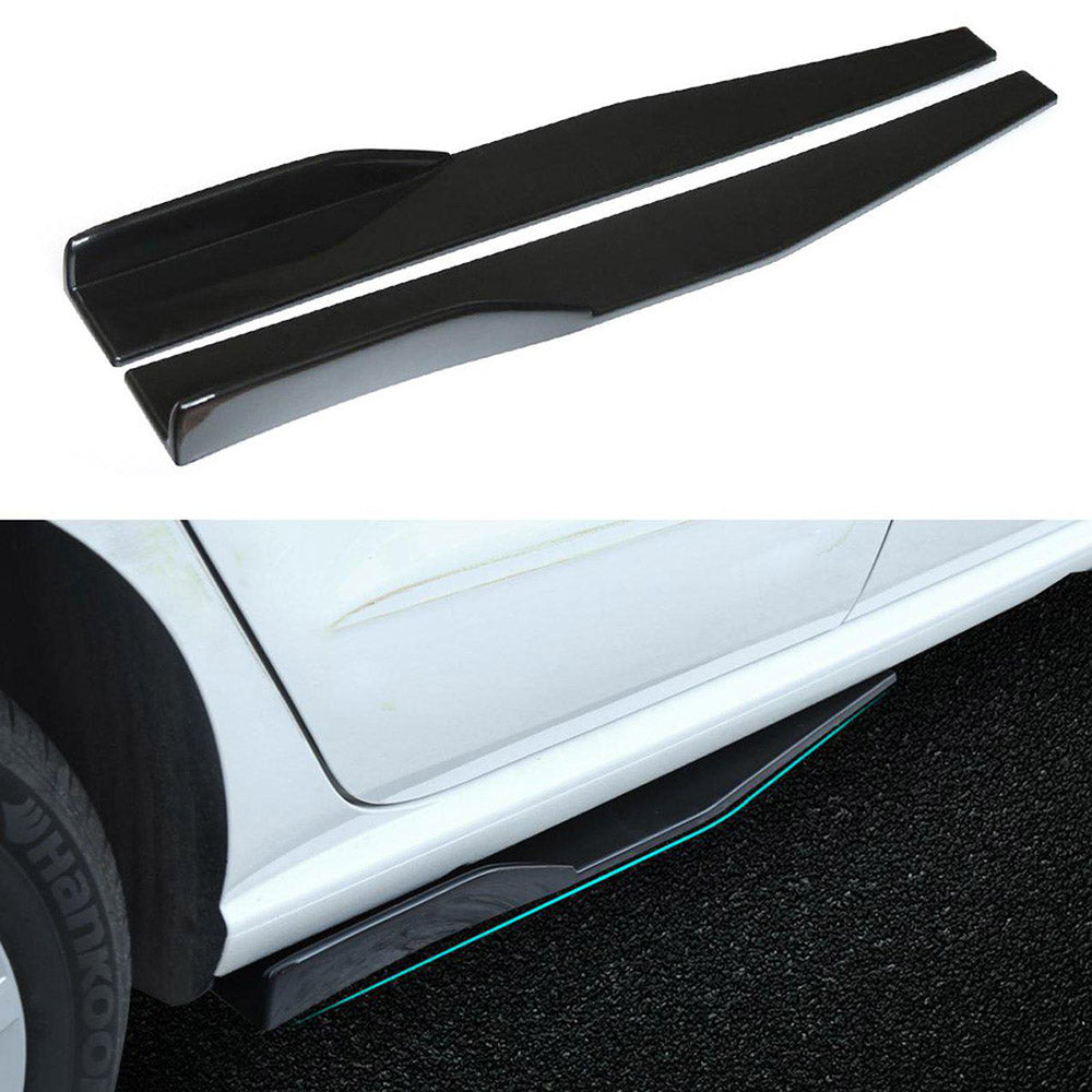 Set 2 x ornamente auto extensii prag lateral, universal, 75cm
