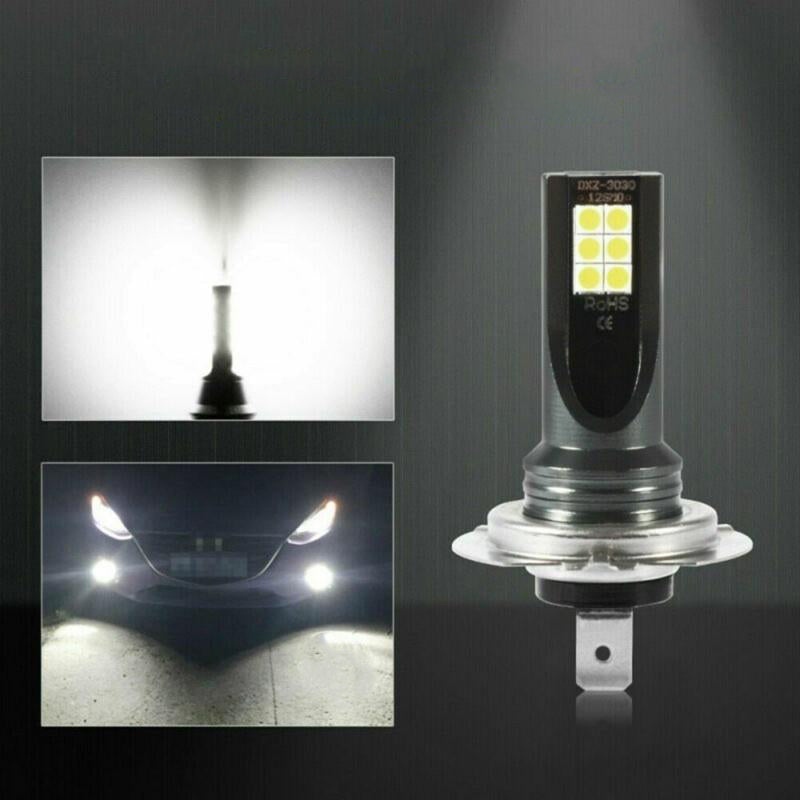 Set 2 Becuri auto LED H7, 120W/set, 12 LED SMD, 6000K, 12/24V