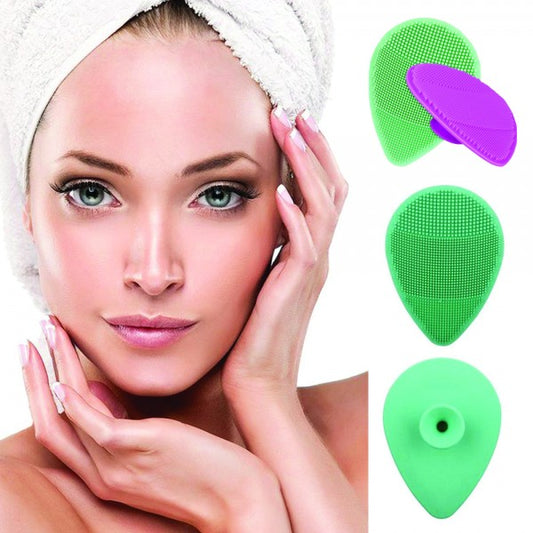 Perie cosmetica din Silicon, ideal pentru vara