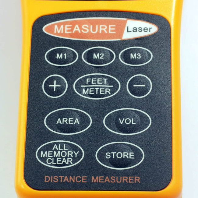 Telemetru cu laser, distanta de masurare 18 m