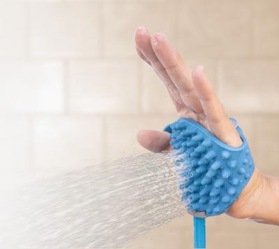 Dus cu perie de mana pentru ingrijirea animalului de companie