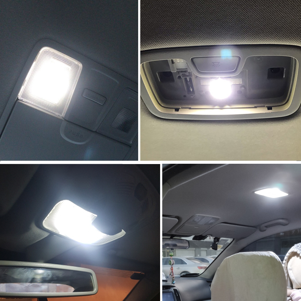 Set 2 Becuri auto LED 39mm, Canbus, 10W/set, 6000K, 12V, 12LED