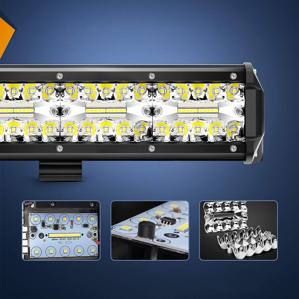 Proiector auto LED cu suport, 540W, 65.5cm