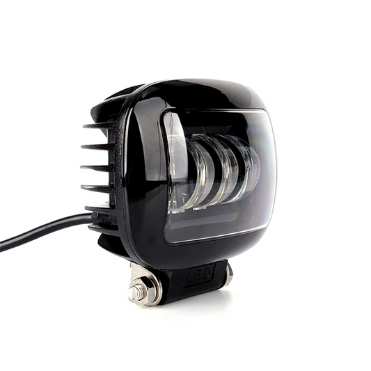 Proiector auto/moto 3LED, 30W, 10/30V, 6000K, lupa