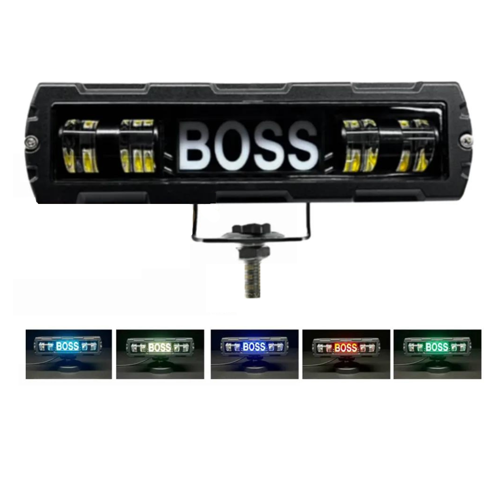 Proiector LED 40W, 10/80V, 15.5cm, multiple moduri de iluminare