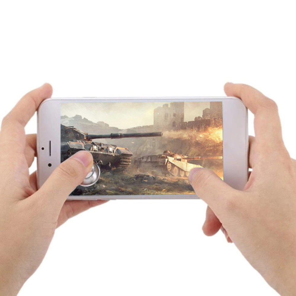 Set 2 x Joystick telefon, negru, cu ventuza, 25mm