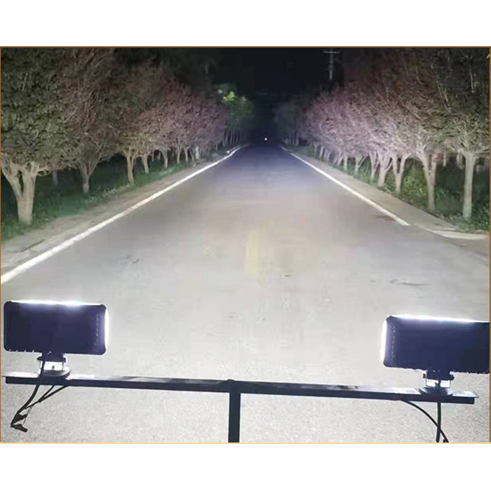 Set 2 Proiectoare auto, 400W/set, 2 faze iluminare