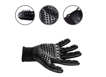 Set 2 x manusi periat si masat animalele