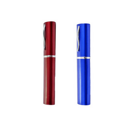 Ochelari pentru citit cu rama aurie si toc cu clips inclus