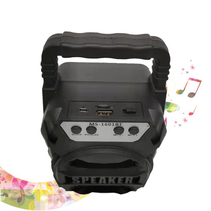 Boxa Portabila 18W PMPO MS 1601BT, lumini si maner