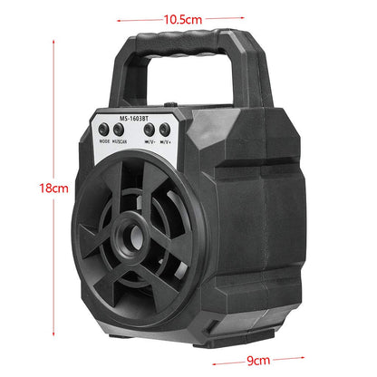 Boxa Portabila 18W PMPO MS 1603BT, lumini si maner