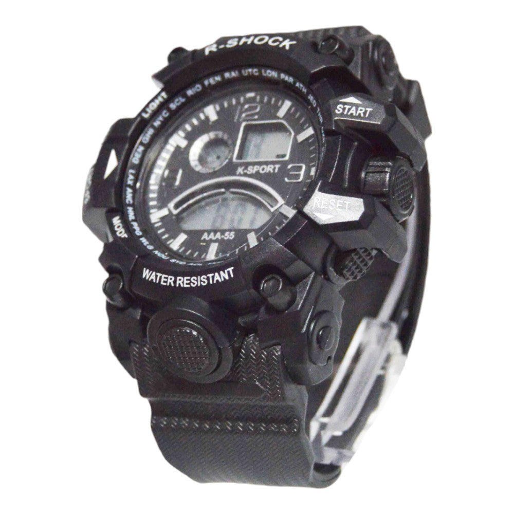 Ceas R Shock Rezistent la apa, cu alarma si cronometru