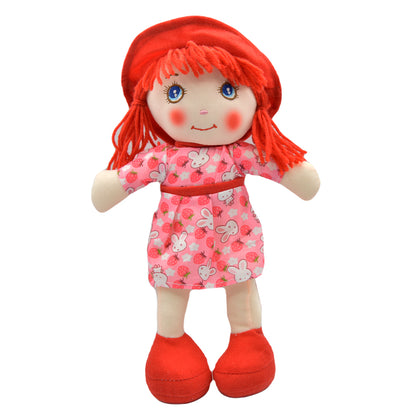 Papusa de plus 30cm, efecte vocale, cantecel, diverse culori