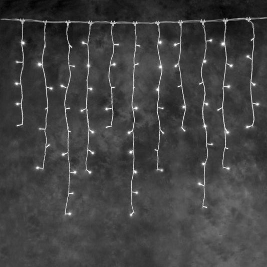 Instalatie tip turturi, 8 m, 200LED, alb, consum redus