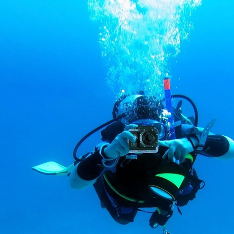 Camera sport, rezistenta la apa, Full HD 1080p