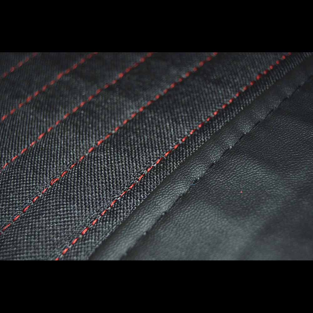 Set huse scaune auto universale, textil/piele ecologica, 7 piese