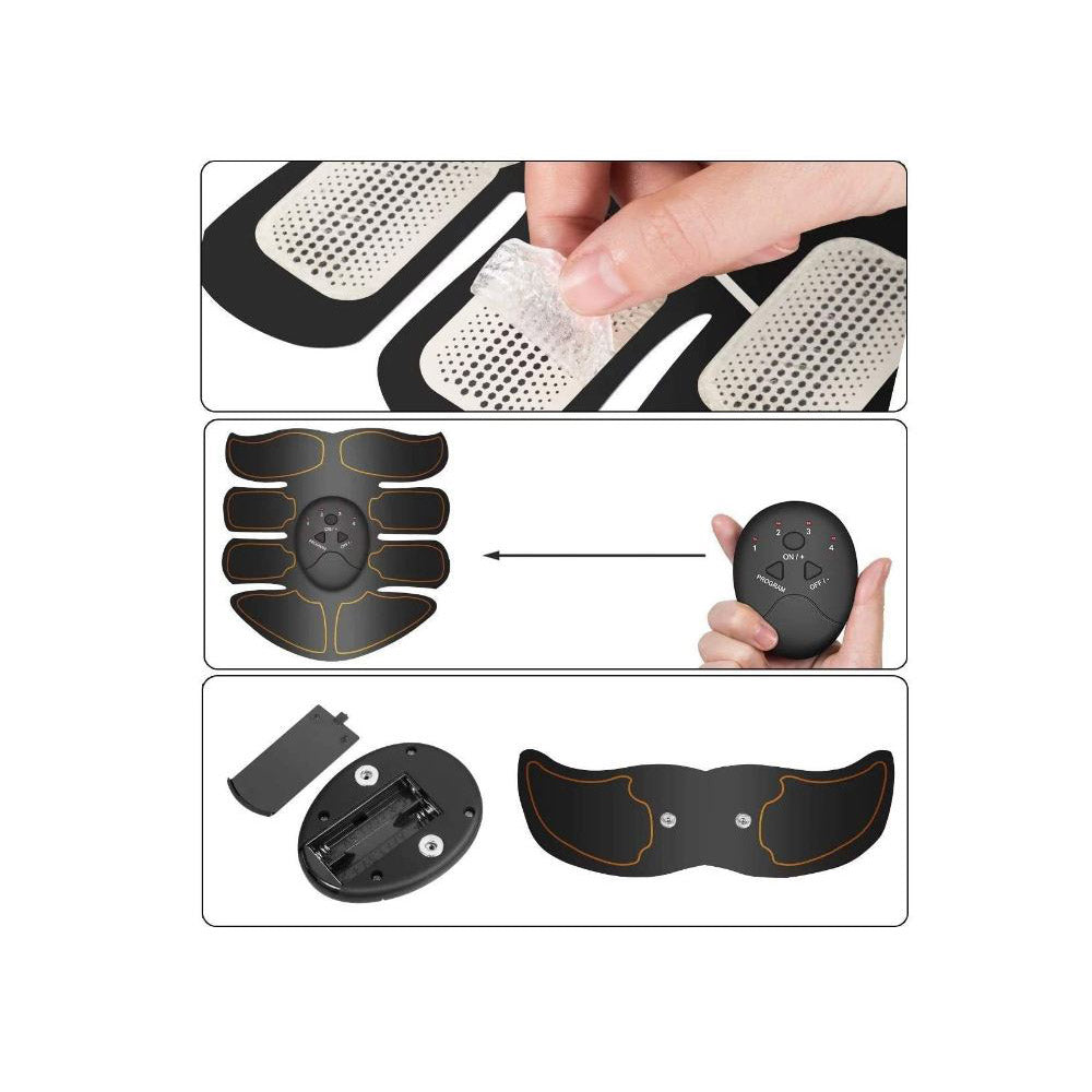 Set centura sport EMS, format 6 piese, 6 programe