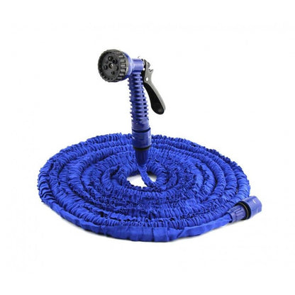 Furtun extensibil pentru gradina, 15 m, cap pentru udat