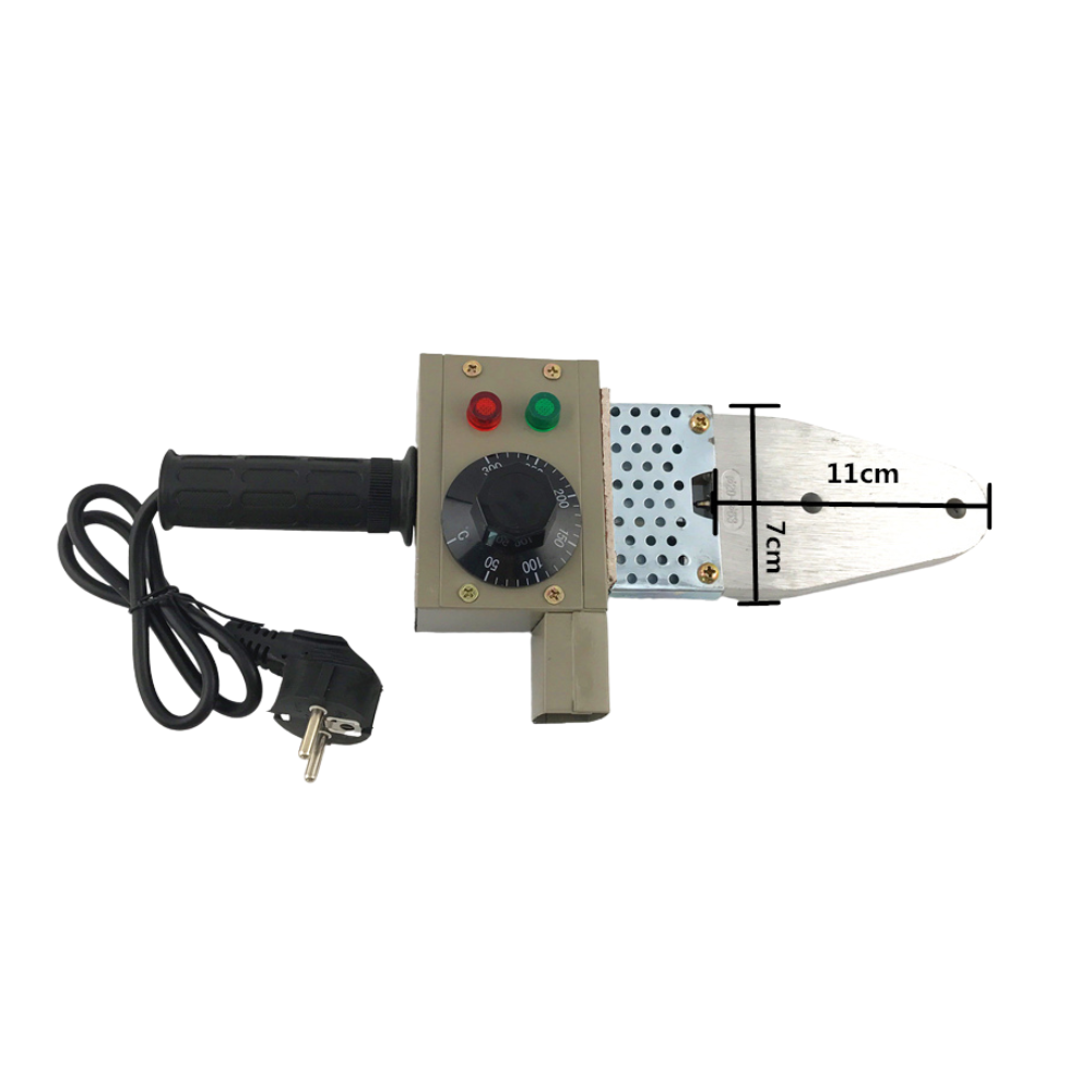 Trusa de sudat Tevi PPR 800W cu 3 Bacuri