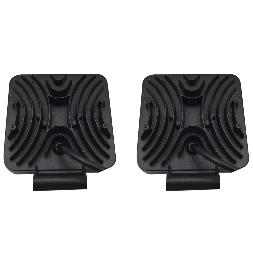 Set 2 x Proiectoare auto patrate, 54W/set, 9LED, 3.5 cm, 10/30V