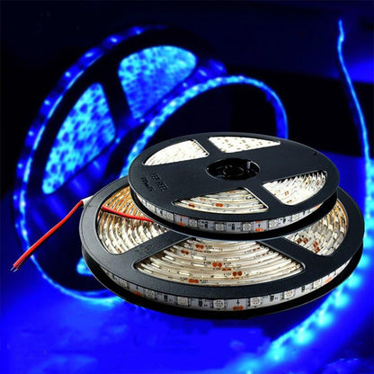 Banda led Albastra 3528, 300 leduri, 12V, 5m