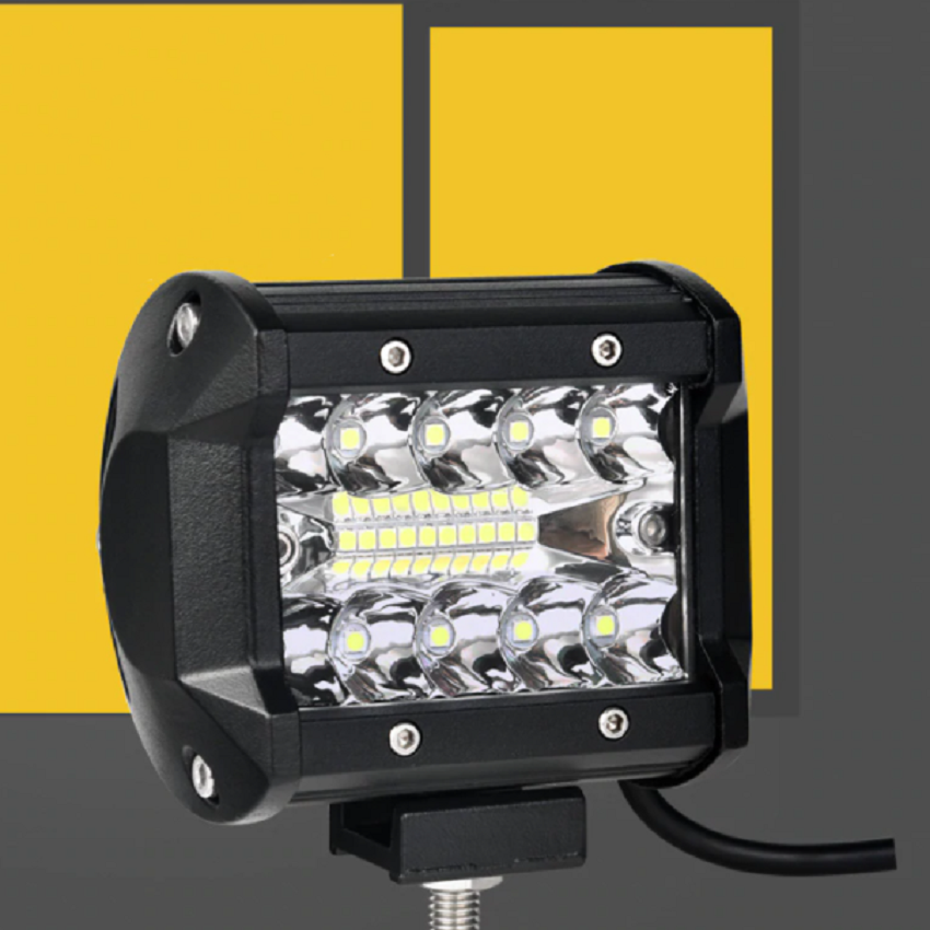 Set 2 x Proiectoare auto 20LED, 4 inch, 120W/set, 12/24V, 6000K