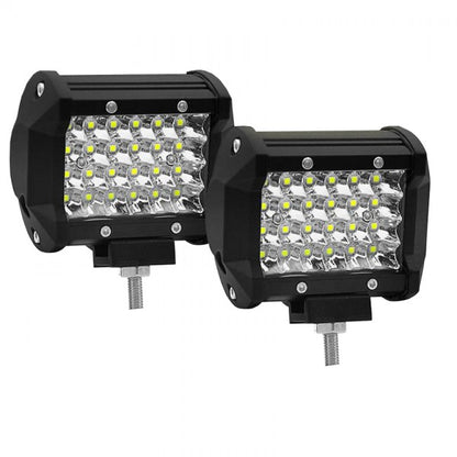 Set 2 proiectoare auto led bad, 24 leduri, 144W/set