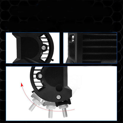 Set 2 proiectoare auto led bad, 24 leduri, 144W/set