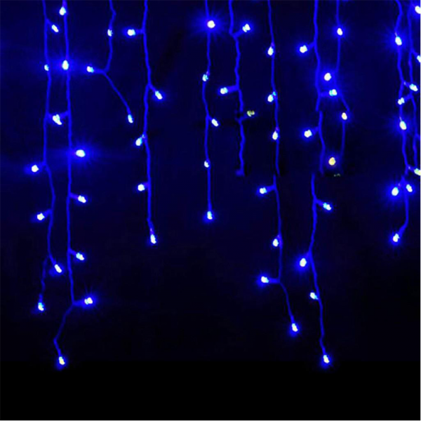 Instalatie tip turturi, 7 metri, alb sau albastru