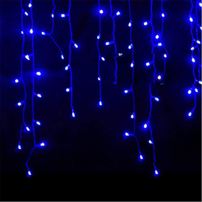 Instalatie tip turturi, 7 metri, alb sau albastru