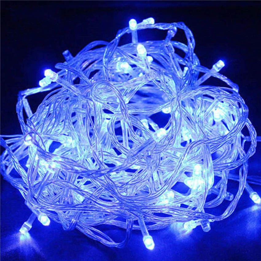 Instalatie tip turturi, 7 metri, alb sau albastru