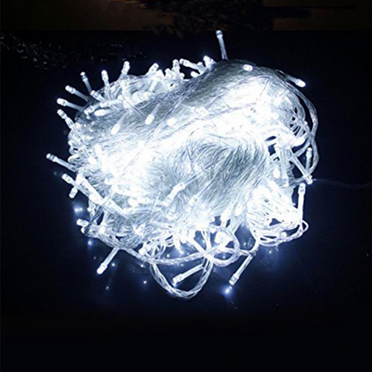 Instalatie tip turturi, 7 metri, alb sau albastru