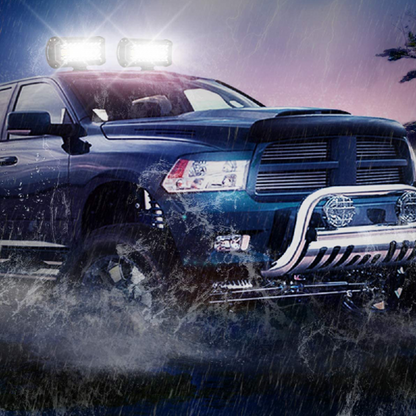 Set 2 proiectoare LED, 144W cu 48 de leduri