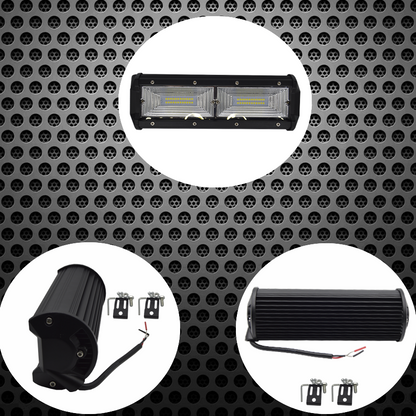 Set 2 proiectoare LED, 144W cu 48 de leduri