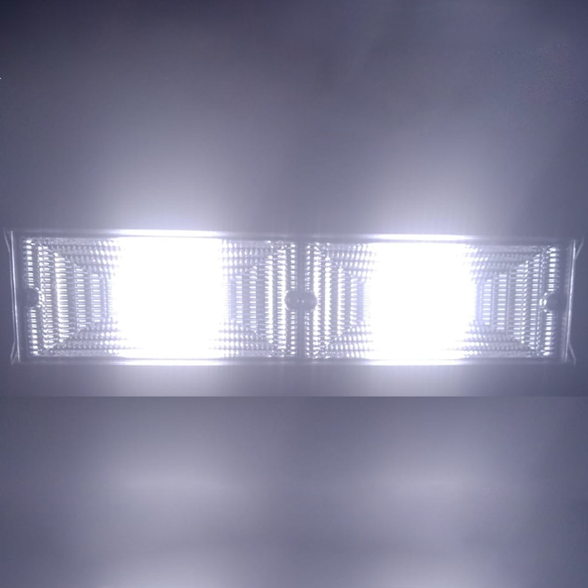 Set 2 proiectoare LED, 144W cu 48 de leduri