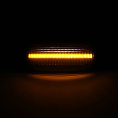 Set 2 lampi semnalizare laterala fumurie LED AUDI