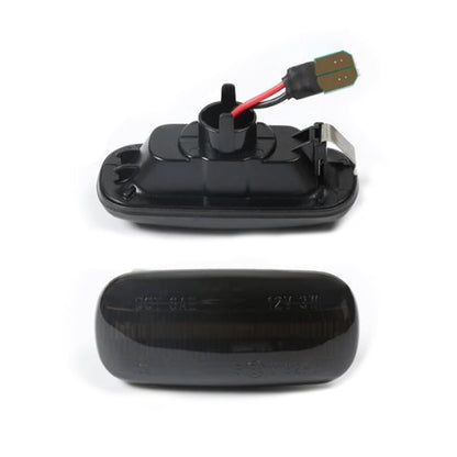 Set 2 lampi semnalizare laterala fumurie LED AUDI