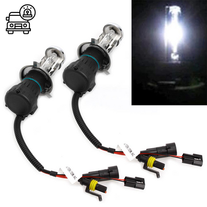Set 2 becuri xenon, H4/3, 6000K, 70W/set