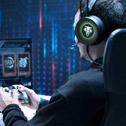 Casti Gaming Pro Bass, microfon, LED, diverse modele