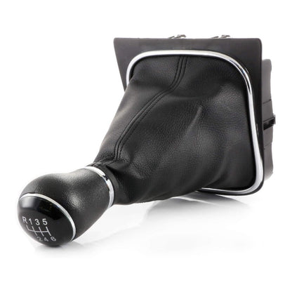 Manson cu nuca schimbator cu inel cromat VW Golf V, VI, 6 viteze