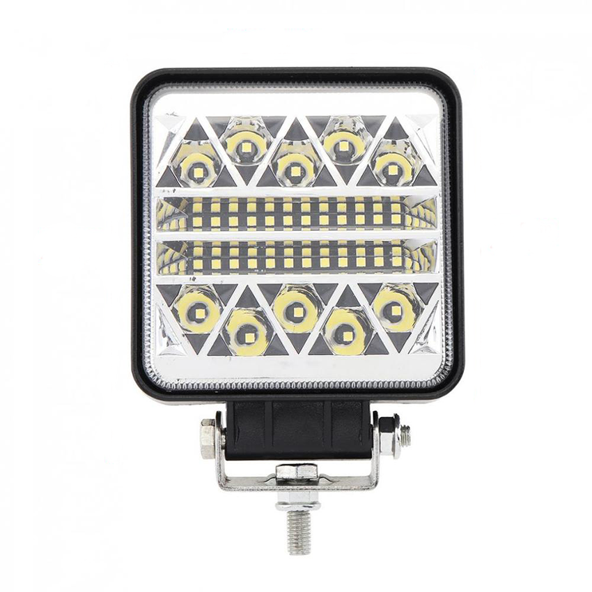 Set 2 x Proiectoare auto, Patrate, 102W per proiector