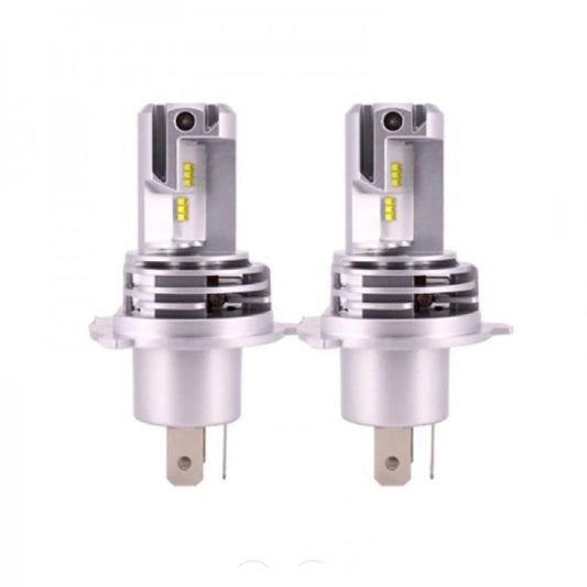 Set 2 x Lampa LED M3, H4, 55W, 8000 lumeni, 2 faze, 9/32V, 6500K